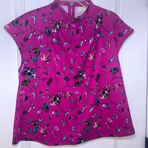Floral Pink Women's Top